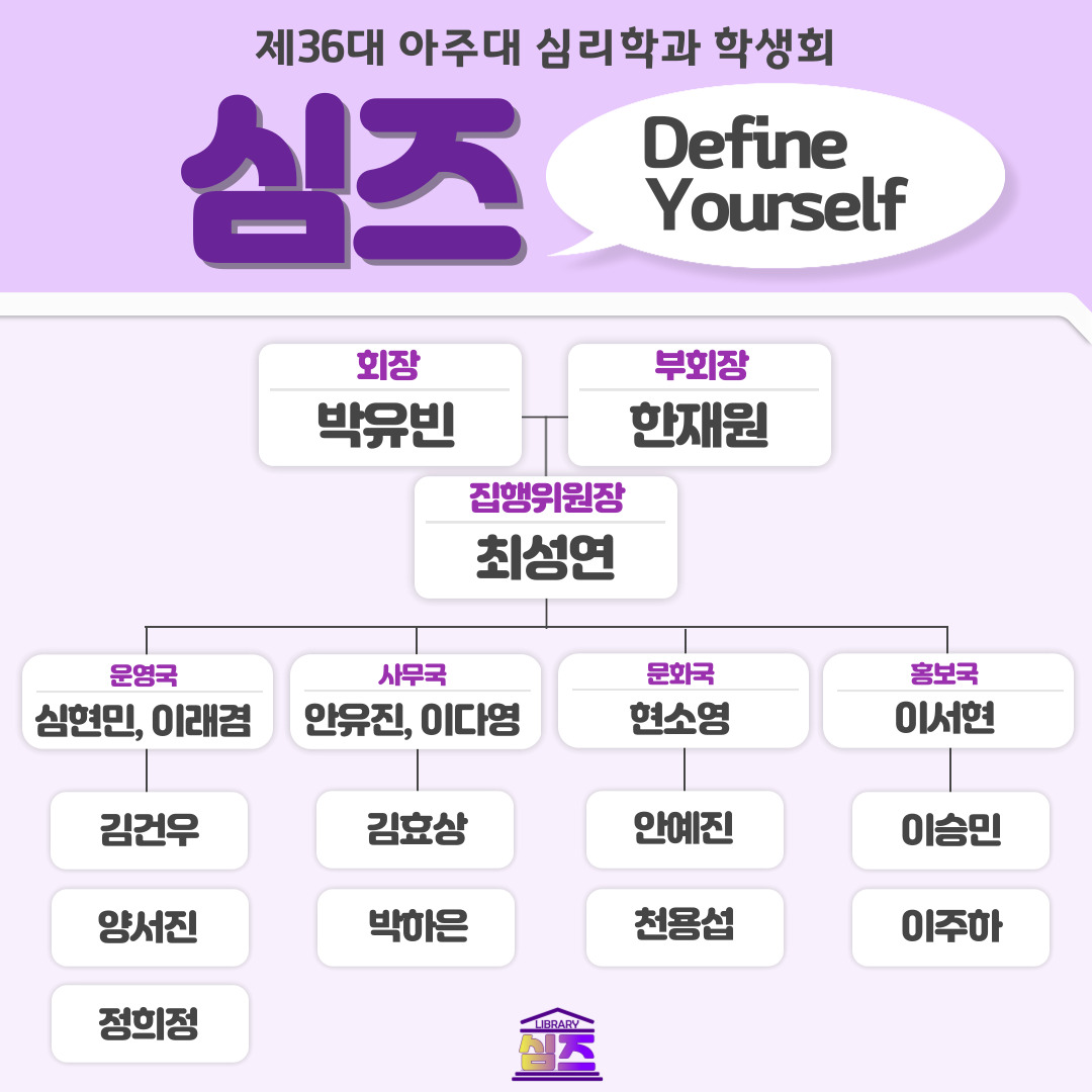 2022 학생회 구성도